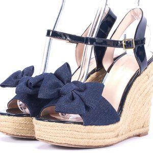 Kate Spade Wedges 38 Blue Jeans